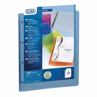 Elba Polyvision Ringbind A4 20mm, Koboltbl&aring;