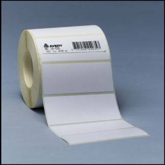 Etiket, Avery 50x102mm white, rulle a 1000 stk