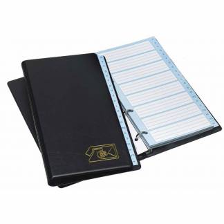 Bantex Telephone Index medium Black