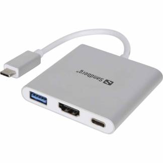 USB, Sandberg, USB-C mini dock, HDMI+USB