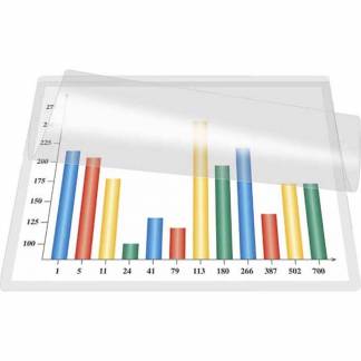 Selvkl&aelig;bende lamineringslommer, BNT Selvkl&aelig;bende, 225x312mm transparent  pakke a 100 stk