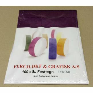 Festtegn, NoName 20x250, hvid