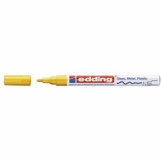 Paintmarker, Edding Ecoline, PAINT 751 1-2MM, Rund spids, gul, 702010005