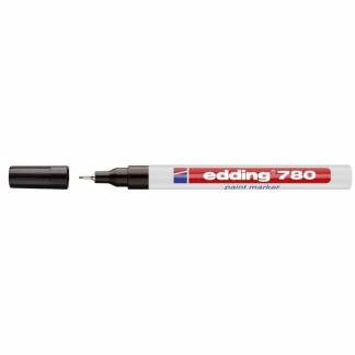 Marker, Edding, 780, 0,8MM, Spids, sort 702020001