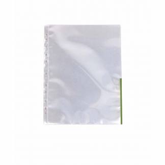 Signallomme, Esselte gr&oslash;n 105&micro;m, 210x297mm, plastik pakke a 100 stk
