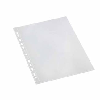 Plastlomme, Bantex transparent, #BEN TOP 110&micro;m, 210x297mm, plastik pakke a 100 stk