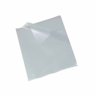 Plastomslag, Bantex transparent 80&micro;m, 210x297mm, plastik pakke a 100 stk