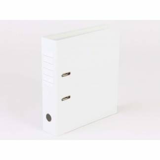 Brevordner, Q-Line hvid, Metalskinne, 75mm, 210x297mm antal ringe: 2