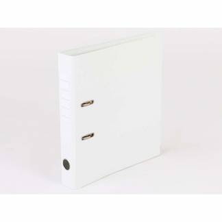 Brevordner, Q-Line hvid, Metalskinne, 50mm, 210x297mm antal ringe: 2