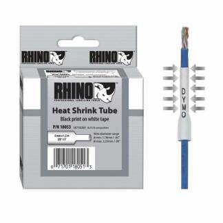 Tape Rhino 6mmx1,5m shrink tube bl/whi