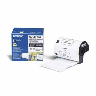 Etiket, Brother Label, DK11240 105x50mm hvid, rulle a 600 etiketter