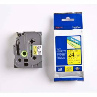 Labeltape, Brother Labeltape, TZE651 sort/gul