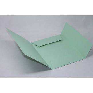 Elastikmappe, Mappe gr&oslash;n, 210x297mm, Karton