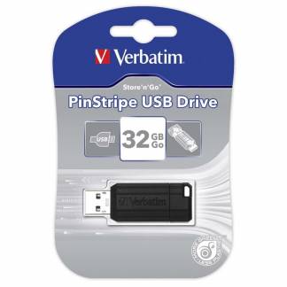 USB, Verbatim, USB flash drive Store&acute;N&acute;Go pin sripe 32GB