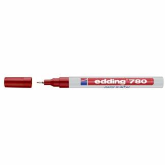 Marker, Edding Chalk, 780, 0,8MM, Spids r&oslash;d, 702020002