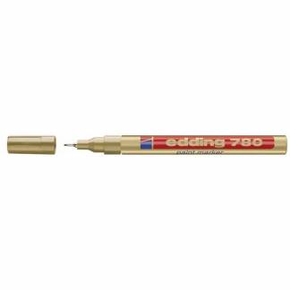 Marker, Edding Chalk, 780, 0,8MM, Spids guld, 702020053