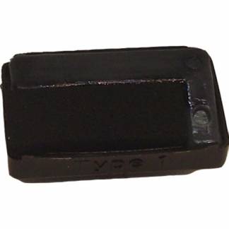 Stempelpude, Reiner B2, sort Type 1