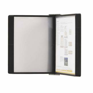 Registersystem, BNT A4 Easymount t/20 lommer v&aelig;g, sort