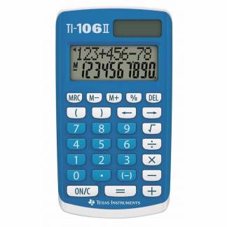 Lommeregner, Texas Instruments TI-106 II