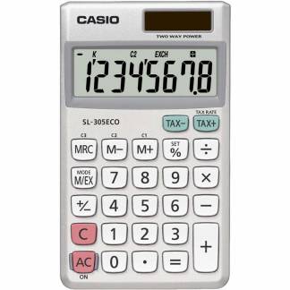 Lommeregner, Casio, SL-305ECO