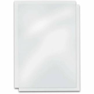 Plastforsider, Fellowes transparent 150&micro;m, 210x297mm, plastik pakke a 100 stk