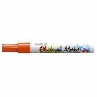 Marker, Artline Glassboard, EPG4, 2MM Rund spids, orange, 3200546