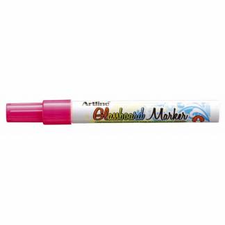 Marker, Artline Glassboard, EPG4, 2MM Rund spids, pink, 3200549