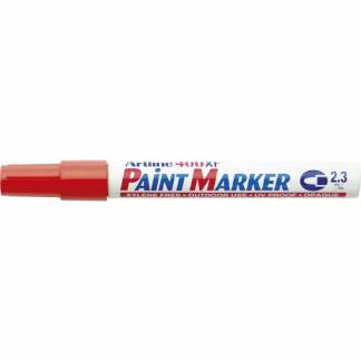 Paintmarker, Artline, EK400, 2,3MM Rund spids, r&oslash;d, 3240002