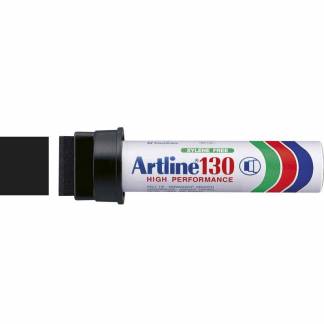 Marker, Artline, EK130, 30MM, Skr&aring; spids sort, 3213001