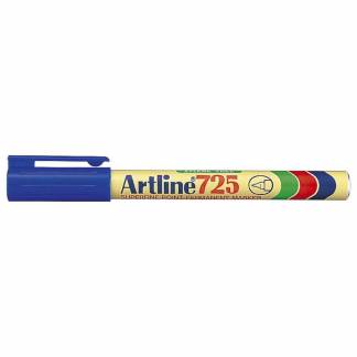 Marker, Artline, EK725, 0,4MM, Spids bl&aring;, 3272503