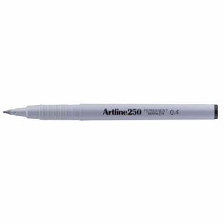 Marker, Artline, EK250, 0,4MM, Spids sort, 3225001