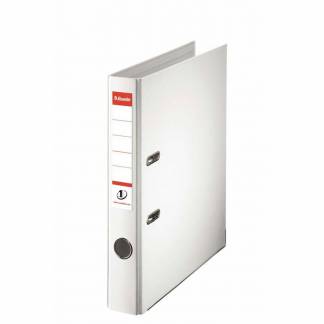 Brevordner, Esselte No.1 Power hvid, 50mm, 210x297mm, antal ringe: 2 FSC Mix 70\%