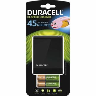 Batterilader, Duracell 45 MINUTES CHARGE, Recharge