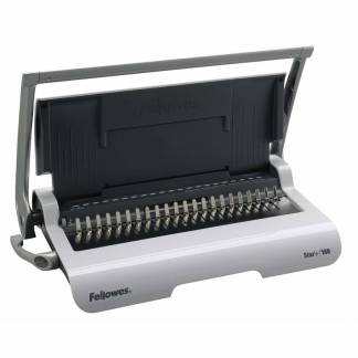 Spiralindbindingsmaskine, Fellowes Star+ sort, antal ark: 150