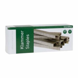 H&aelig;fteklammer, H&aelig;fteklammer st&oslash;rrelse: 26/6, pakke a 1000 stk