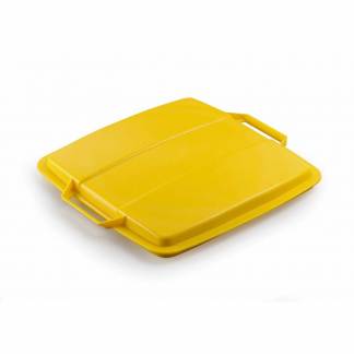 L&aring;g, Durable Durabin, Til 90 liter, gul