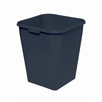 Papirkurv, Bantex, Orth 320x320x380mm, 25L, sort