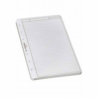 Lommeringsblade, Esselte, linjeret, hvid blok a 50 ark