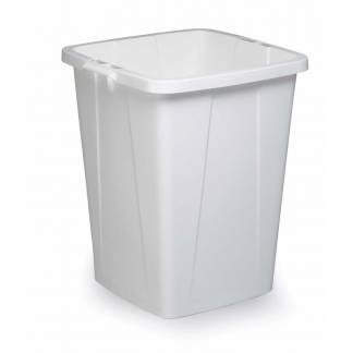 Affaldsspand, Durable Durabin, hvid