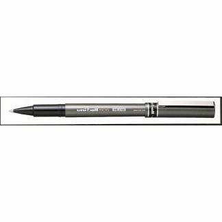 Rollerpen, Uniball Deluxe, UB-155 MICRO 0,2MM, sort, 40101346