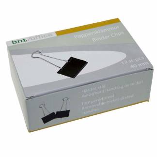 BNT, sort, pakke a 12 stk kasse med 12 pakker, 744410