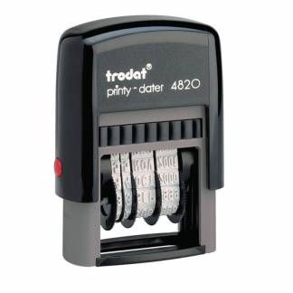 Datostempel, Trodat Printy 4820, 4x25mm sort