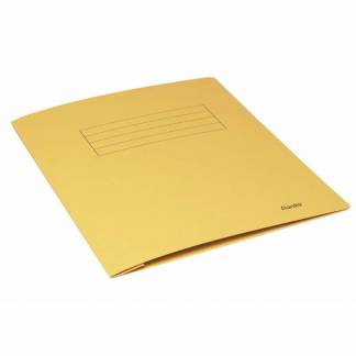 Elastikmappe, Bantex gul, 240x318mm