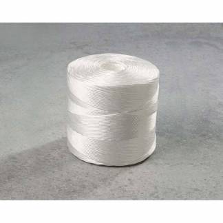 Snor, 2,5 mm, rullel&aelig;ngde: 600.00 m, pp hvid, brudstyrke Resistant to 108 kg Rulle, rullev&aelig;gt: 1.60 kg pakke a 1 rulle, Polykordel Revir