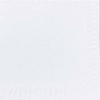 Kaffeserviet, Duni, Ecoecho, 1 lag tissue, Nordic Swan Ecolabel, white 240mmx240mm, karton a 6000 stk