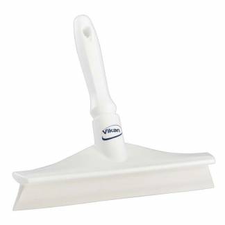 Skraber, Vikan Hand squeegee w/mini handle, hvid 50mmx245mm x 104mm