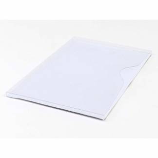 Magnetlomme, Mag View Magnetsystem A4 &aring;ben liggende 1cm dyb, hvid pakke a 10 stk