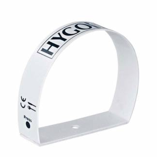 Engangshandsker, Handsker, Clean Hands Ring plastic without Magnet, Polyacryle hvid, pakke a 5 stk