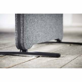 Sk&aelig;rmv&aelig;g, Lintex Edge, sort, T-fod Arc