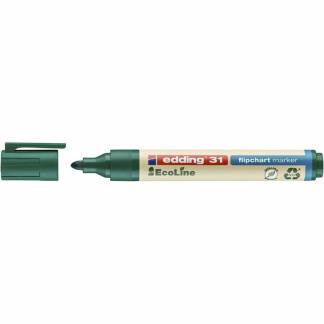 Marker, Edding Ecoline, 31, 1,5-3,0MM Rund spids, gr&oslash;n, 706010004